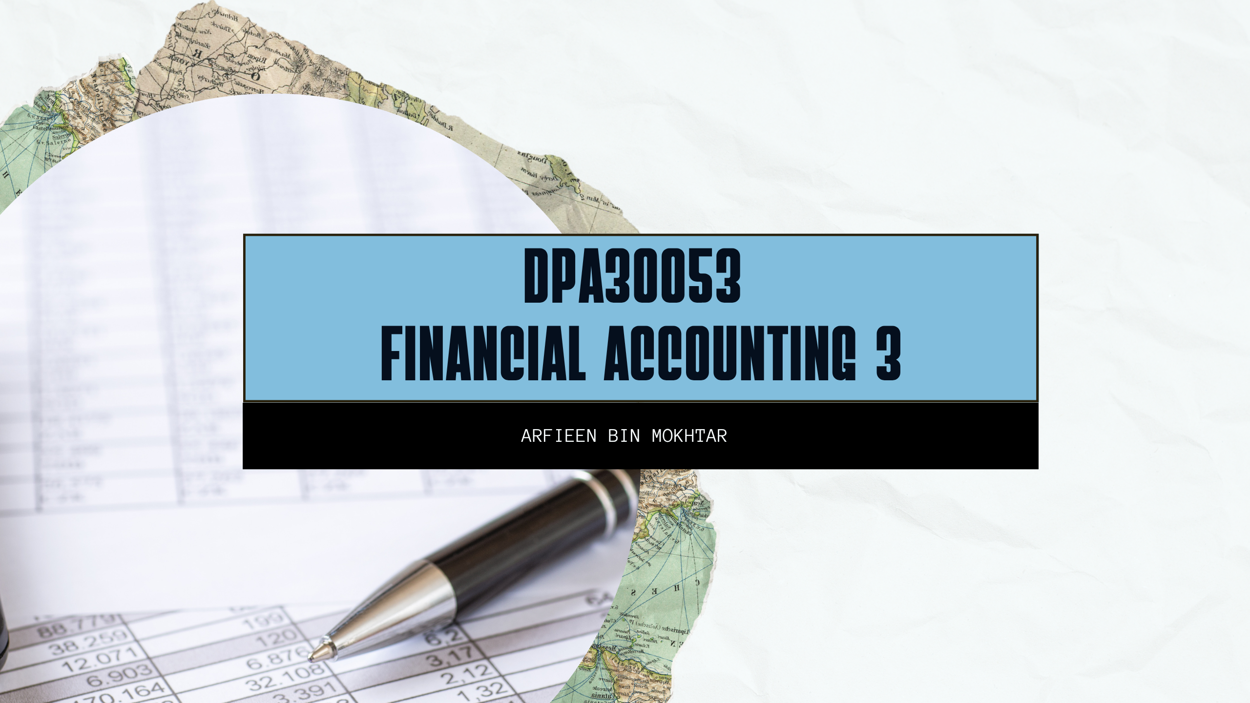 DPA30053 FINANCIAL ACCOUNTING 3