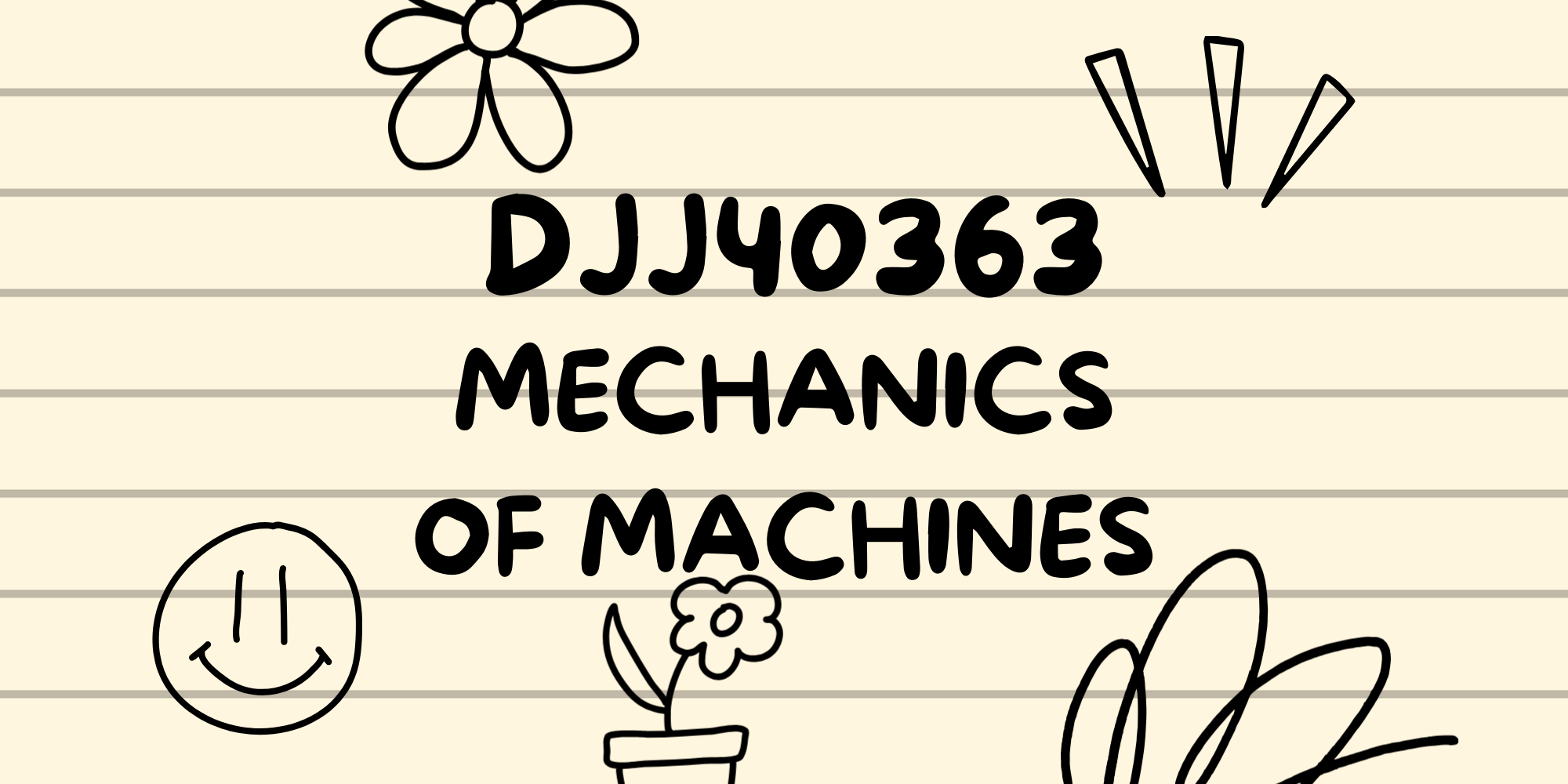 DJJ40363 Mechanics Of Machines (1:2026/2027)