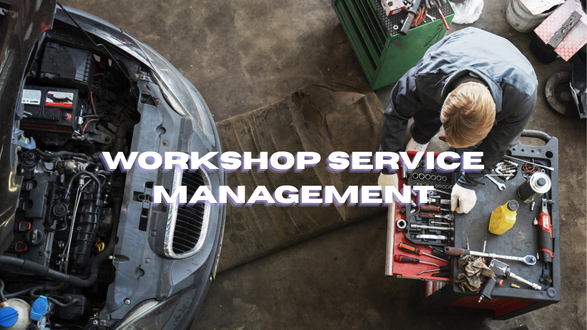 DJA50172 Automotive Workshop Service Management Mobile (1:2026/2027)