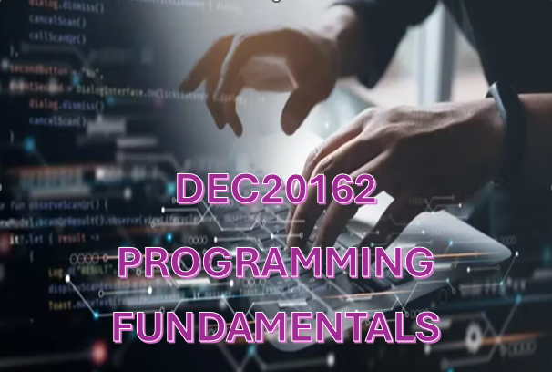 DEC20162 PROGRAMMING FUNDAMENTALS 