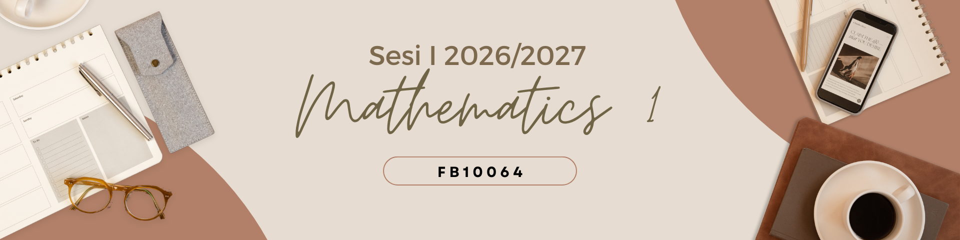 MATHEMATICS 1 SESI I 2026/2027