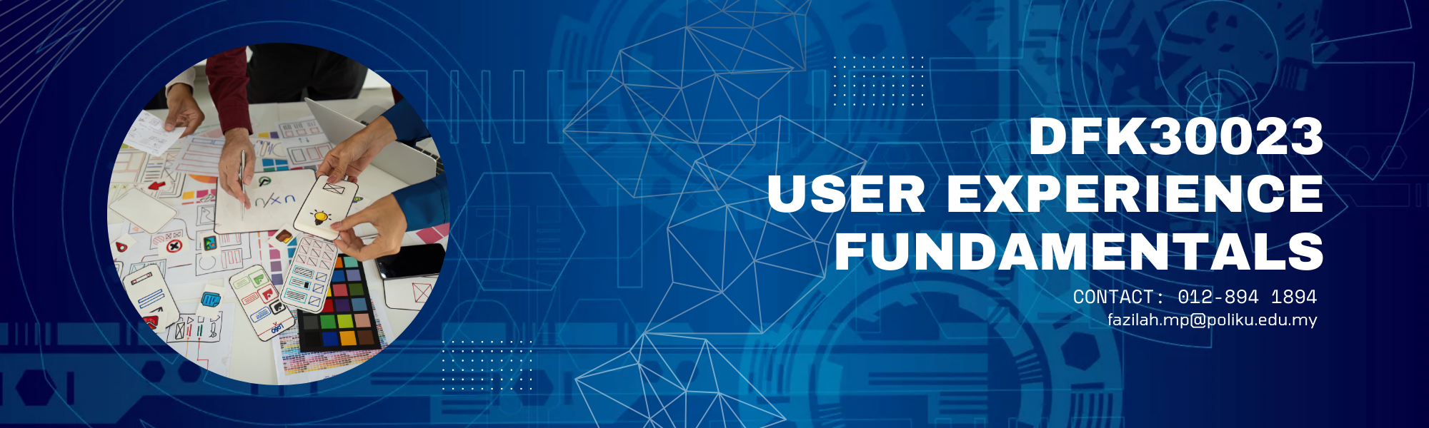 DFK30023 USER EXPERIENCE FUNDAMENTALS